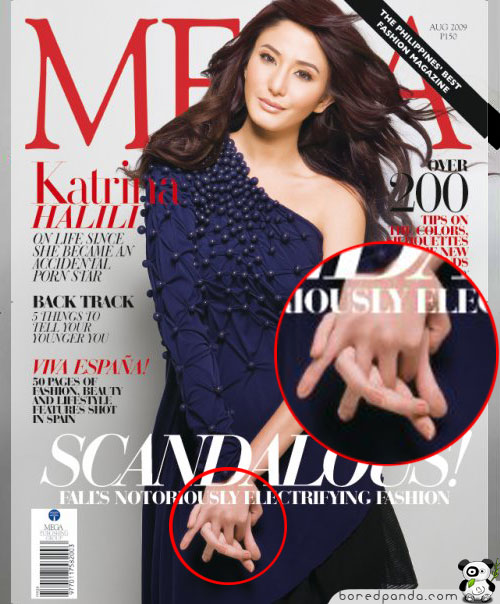 photoshop mistakes mega magazine cover 盘点史上最烂的33个PS失误，你会犯同样的错误吗？