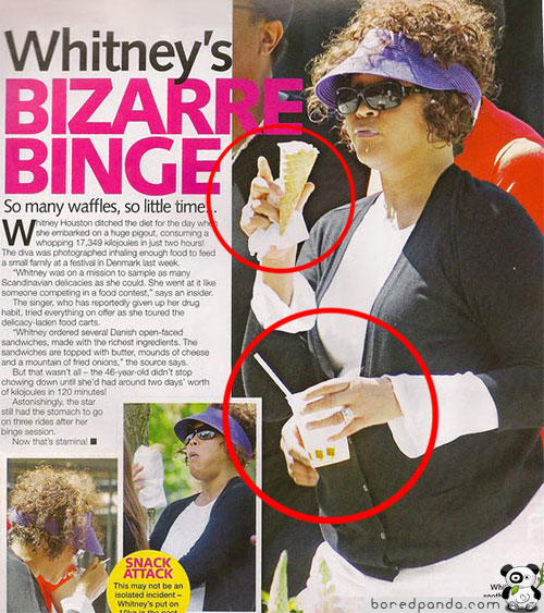 photoshop mistakes whitney houston 盘点史上最烂的33个PS失误，你会犯同样的错误吗？